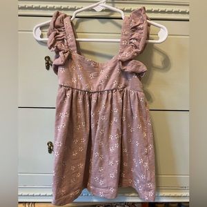Rylee and cru pink daisy dress